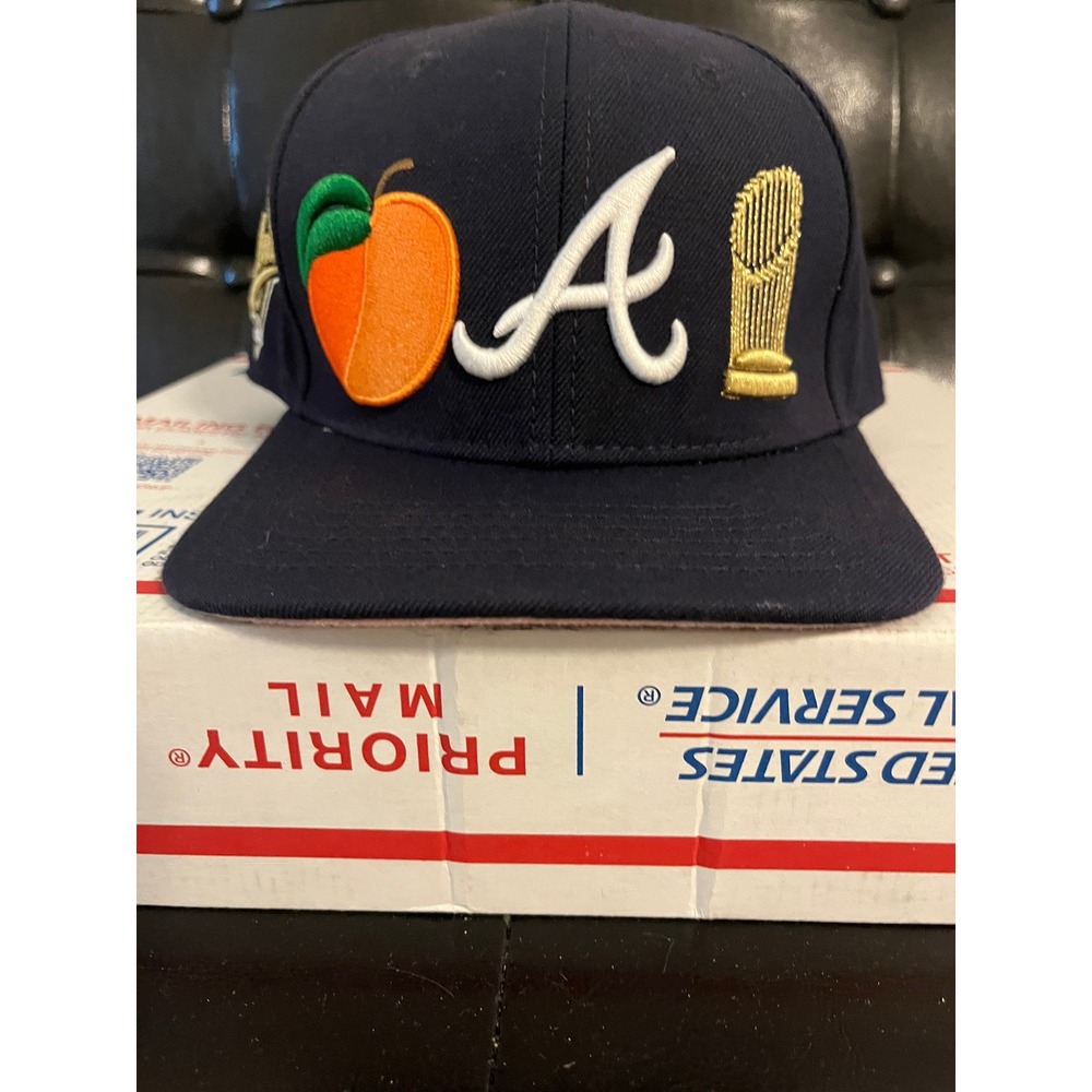 Pro Standard Atlanta Braves 1995 World Series Peach Snapback